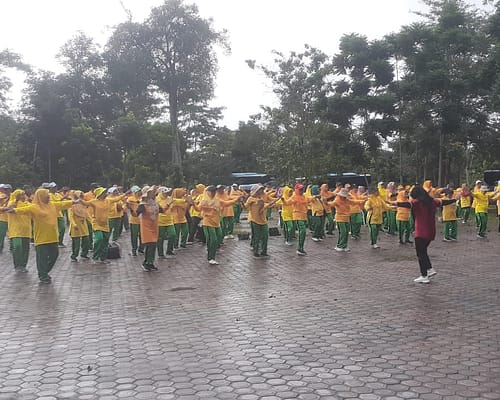 Minggu Pagi Sehat Bersama P2TEL Medan di Taman Hutan Kota Langsa